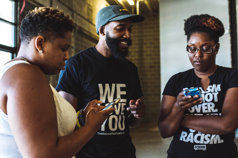 Byron Summers conceived of the "We Love You" project after the deaths of black men at the hands of police.